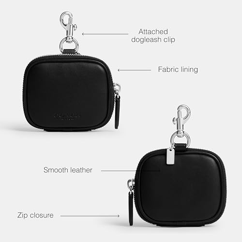 Coach Men's Clip On Pouch, Black, One Size3