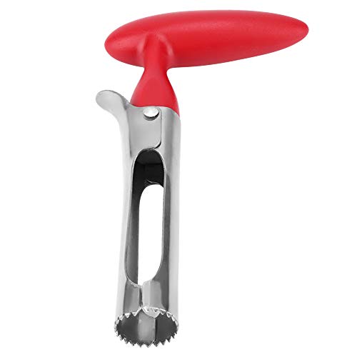 ANGGREK Stainless Steel Fruit Corer Pear Corer Seed Remover with Comfortable Handle for Quick Easy Fruit Preparation