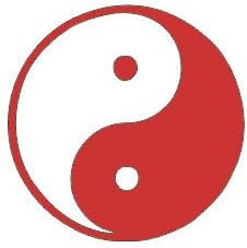 Reflective Stickers, Hard Hat Decals Yin Yang