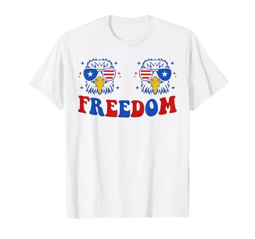 I Put D In Freedom Funny 4th of July Matching Couples T-Shirt