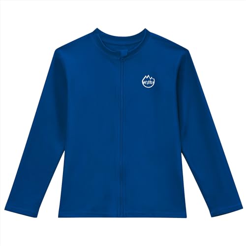Willit Boys Rash Guard Swim Shirt Long Sleeve Baby/Toddler Girls UPF 50+ Sun Protection Shirt Quick Dry