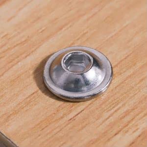 Glvaner GVN67013-80 Pcs) M4 X 10Mm Flanged Button Head Socket Cap Self Tapping Screws 304 Stainless Steel 18-8 Wood Screws thumb #1
