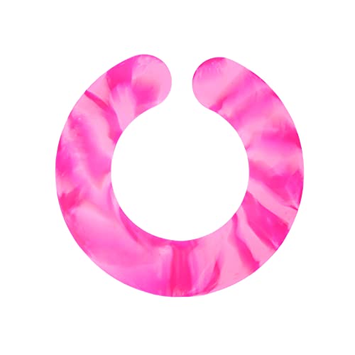 Capa de silicona profesional para barbería color rosa miniatura 1
