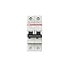 Price comparison product image ABB S202-C3 Miniature Circuit Breaker, 2 Pole, Type C, 6/10kA Breaking Capacity, 3 Amp Current (2CDS252001R0034)