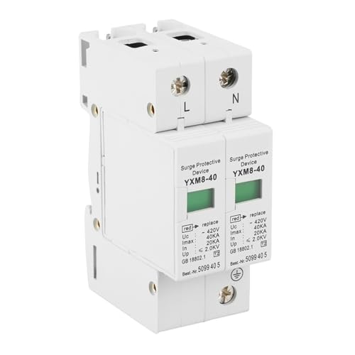 Parafoudre 2P AC 420V 40KA basse tension pour la protection de maison