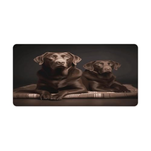 Mouse Pad Grande de Goma Estilo Labrador