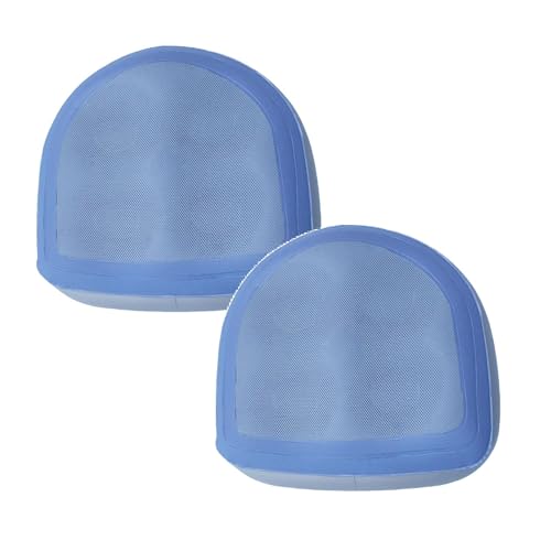 Lot de 2 Rehausseur de Hauteur, Gonflable avec ventouses, Support de Spa pour rehausse la Hauteur, Matelas Gonflable en Maille, adapté pour Les baignoires