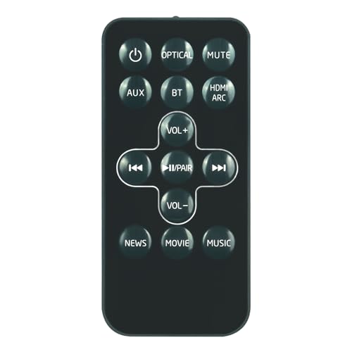 VINABTY STV106 Telecomando di ricambio applicabile per Sharp Soundbar HT-SBW110