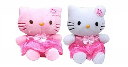 Image of Cute Hello Kitty Doll Stuffed Soft Toys Plush for Kids - 20 cm
