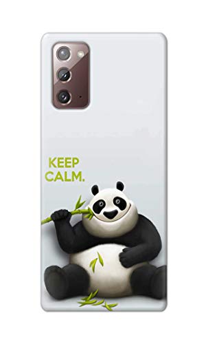 Image of PRINTFIDAA� Printed Hard Back Cover Case for Samsung Galaxy Note 20 4G | Note 20 5G Back Cover (Cartoon Panda) -2808