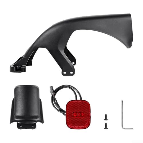 Guardabarros trasero con luz para Ninebot Segway Max G3 protector ABS PC 2