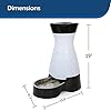 PetSafe-Healthy-Pet-Water-Station-Large-320-oz-Capacity-Gravity-Pet-Water-Fountain-Automatic-Cat-Water-Fountain-or-Dog-Water-Fountain-Water-Dispenser-Removable-Stainless-Steel-Bowl-Included Gravity Pet Water Fountain