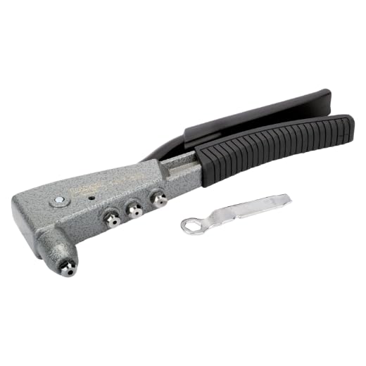 Pince à riveter manuelle 2,4-5 mm à tête interchangeable robuste
