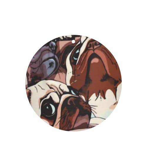 2パック 吊り下げ式車用芳香剤カード ? 長持ちする吊り下げ式アロマセラピーカード (ラベンダーの香り) 車、自宅の寝室、ワードローブ、靴箱などに最適 ユニセックス(フレンチブルドッグラブドッグカウボーイアニマルラブ犬野球帽)