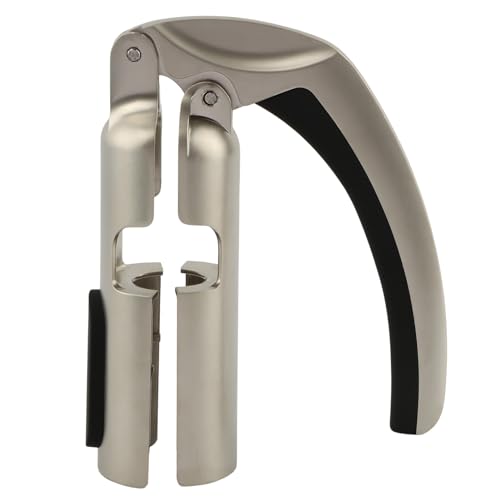 Champagne Bottle Opener Portable Zinc Alloy Bar Jar Cork Puller Champagne Corkscrew Professional Best Kitchen Sparkling Wine Bottle Lovers Waiters Corkscrew Opener(SIZE:opener)