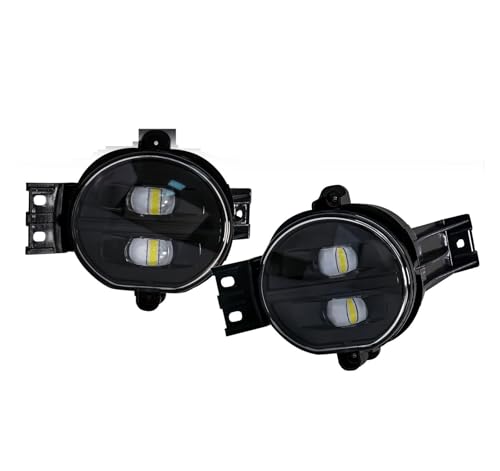 Feux antibrouillard LED blancs haute luminosité pour Dodge Ram 1500 avant