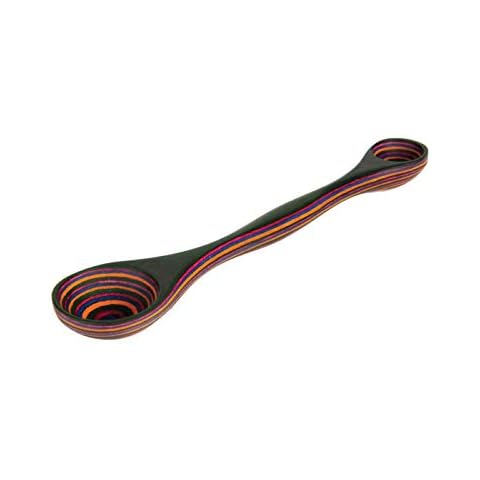 Island Bamboo Rainbow Pakkawood Measuring Spoon Cover
