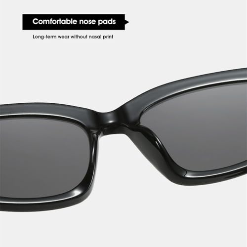 Lunettes de soleil de luxe œil de chat finition haute couture - 6