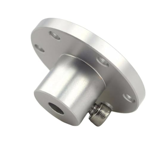 Aluminum alloy coupling 6mm/8mm suitable for universal wheel hub robot 100mm all wheel- (6mm)