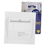 Ahorro: panel simple y elegante, conveniente y rápido con fuente de alimentación de inserción de tarjeta, house card
