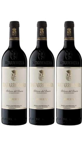 Matarromera Reserva – Vino Tinto D.O. Ribera del Duero | Pack de 3 Botellas (75 cl) | Envío Gratis | Elegancia, Potencia y Tradición