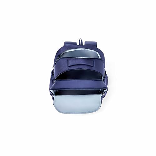 Image of American Tourister Regus | 32 Ltrs | 4 Compartments | Bottle Pocket | Ergonomic Padded Back Panel & Shoulder Straps | Laptop Backpack | 1 Year International Warranty | Navy