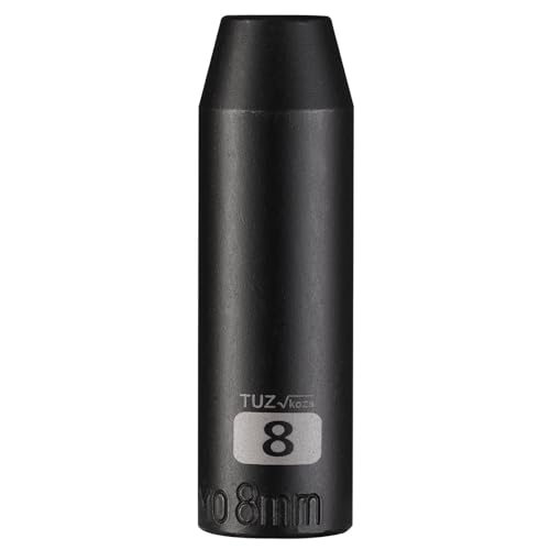 Image of 3 /8 inch Square Drive 8mm Metric Impact Socket,Hex Deep Socket Design,CR-MO Steel for Nut repair for Any Application