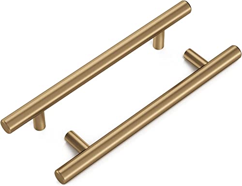 goldenwarm 15x Möbelknopf Silber Türknopf Edelstahl Türgriffe Küche Stangenknöpfe Schublade Küchenknöpfe Modernes Kleiderschrank Knöpfe