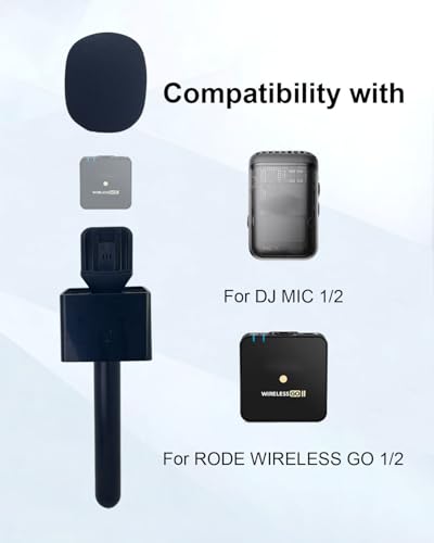 Support de micro sans fil DJI Mic pour éviter les bruits de manipulation