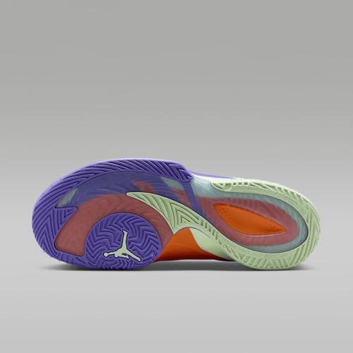 Luka 3 "Blurred Vision Basketball Shoes (HQ4255-300, Vapor Green/Cone/Psychic Purple/Hyper Jade) Size 112