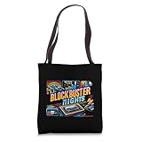 Blockbuster Nights 90s Movie Classics Nostalgic Fun -- Tote Bag