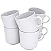 Produktbild Kahla 470265A90047C Pronto Becher Set weiß ohne Dekor Kaffeebecher Set 6-teilig für 6 Personen 300 ml Henkelbecher Porzellanbecher Set Tee Kakao Tassenset