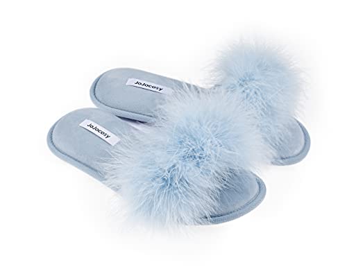 Extreme Plush Lady’s Sexy Slip-on Comfortable Slippers Women’s Fluffy Indoor Open-toe Scuff2