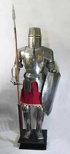 TASEXP Medieval Templar Knight Crusader Full Body Armor Combat Costume