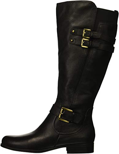 Naturalizer Womens Jessie Wide Calf Knee High Boot, Black Wc, 7.5 Us #TOP7