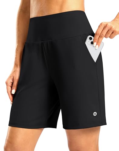 G Gradual Women's Athletic Shorts with Zipper Pocket 7