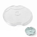 Nachfüll Deckel kompatibel mit Miele PowerDisk AutoDos – Transparenter Ersatzdeckel zum Wiederbefüllen – Füllstand jederzeit sichtbar – Zubehör für Geschirrspüler