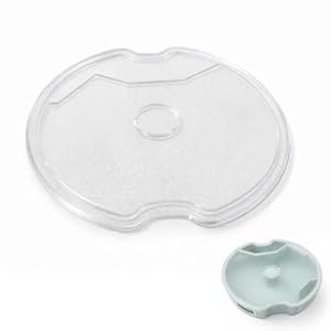 Nachfüll Deckel kompatibel mit Miele PowerDisk AutoDos – Transparenter Ersatzdeckel zum Wiederbefüllen – Füllstand jederzeit sichtbar – Zubehör für Geschirrspüler