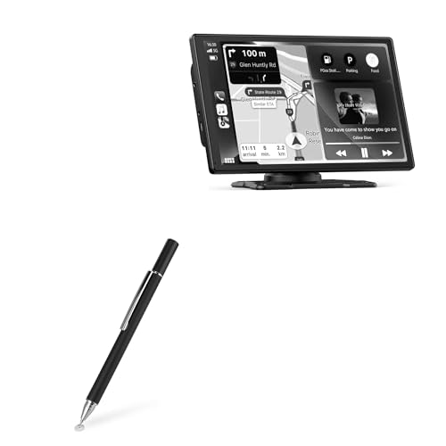 BoxWave Stylus Pen Compatible with Lamtto RC07 9 Inch - FineTouch Capacitive Stylus, Super Precise Stylus Pen - Jet Black