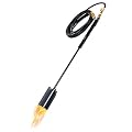 Ivation 500,00 BTU Propane Torch, Heavy Duty Weed Burner with 10’ Hose Adjustable Flame Control & Flint Ignitor, Outdoor Weed Killer for Weeds, Snow Melting, Roofing, Roads & More