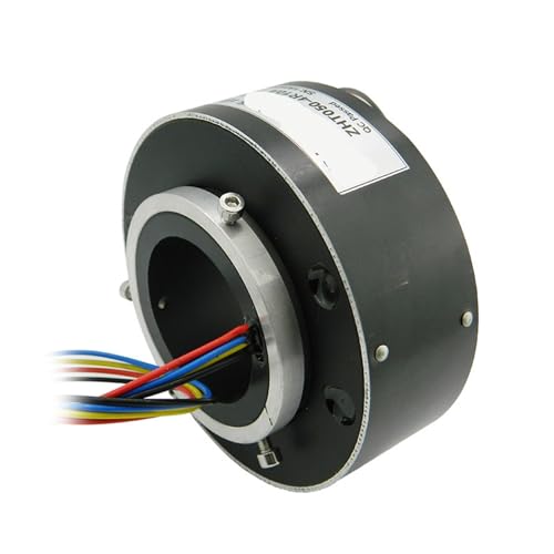 Bague collectrice 50mm 4 voies 10A pour table rotative et connexion électrique continue