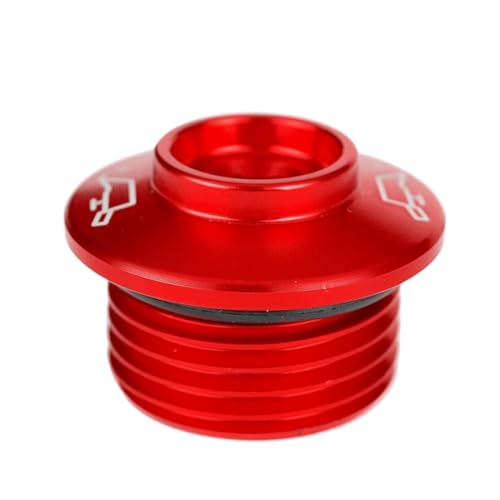 Bouchon d'huile en aluminium M24x2 rouge anodisé pour S1000RR et S1000R