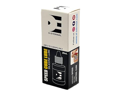 Image of D ETERNAL Cube Silicone M Lube Oil Lubricants for Rubix Rubic Magic Puzzle Cube (20ml)
