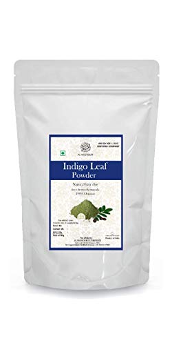 Indigo Powder (Indigofera Tinctoria) For Hair Pure Neel Powder For Black Hair & Beard Dye/Color - Black, Ammonia Free, Paraben Free -100 Gm