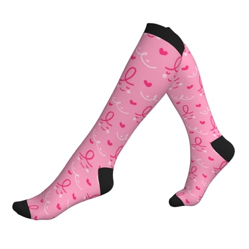 Image of Compression Socks for Women Men Circulation Graduated Supports Socks for Running Athletic Sports Nurse Travel