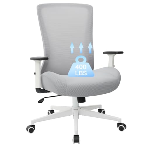 Big and Tall Home Office Desk Chair 500lb Capacity for