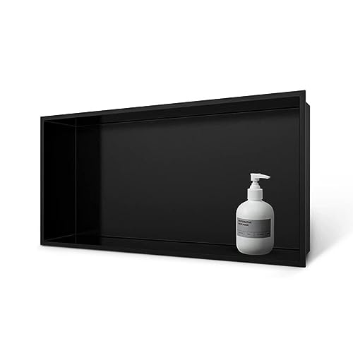 Niche de douche en acier inoxydable 304 pour salle de bain moderne 25x13"