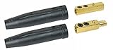 STARTECHWELD Welding Cable Connector 4-MPC 2 Bolt Set Male & Female Set 3/0-4/0 Twist Lock 4-MPC