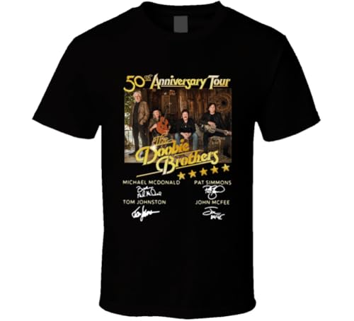 The Doobie Brothers 50th Anniversary T Shirt