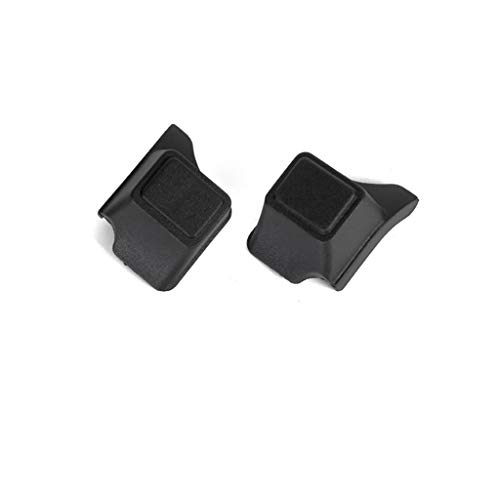 Image of 1Pair Replacement Plastic Stud Luggage Feet Pads for Luggage Bags Suitcase Stand Feet - L#, L# Black